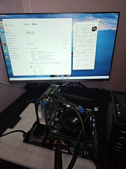 Kit PC skAM4 AMD Ryzen 5 2600X AMD B350