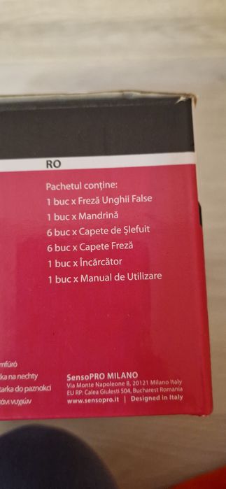 Pila Electrica Profesionala Unghii, Model DM 202,