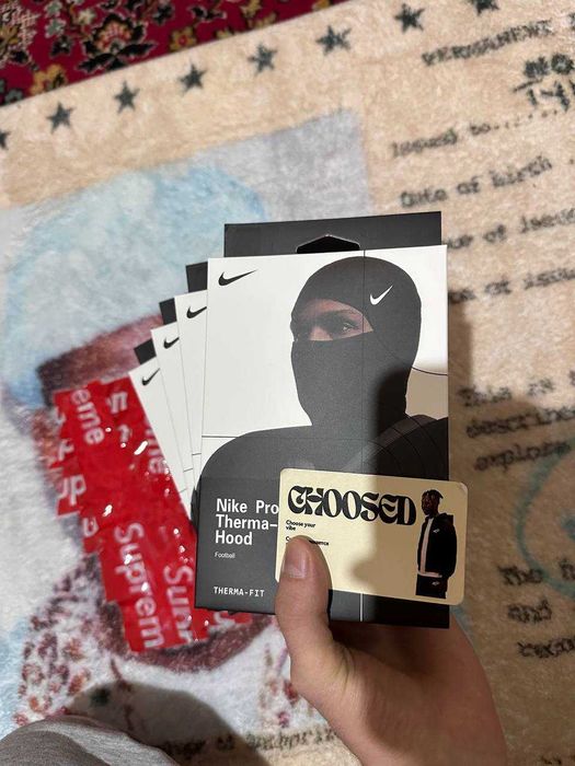 Вналичии Маска Nike Therma fit / Nike Pro Hyperwarm Hood