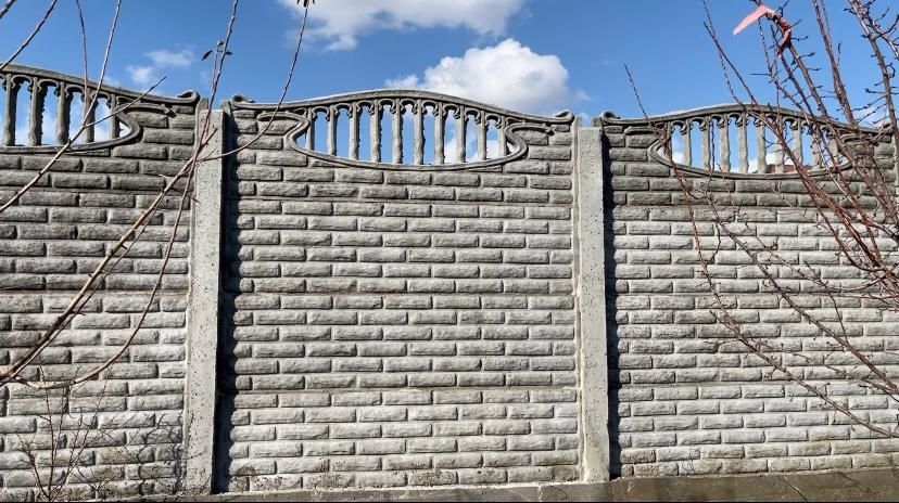 Евро Бетонды Заборлар