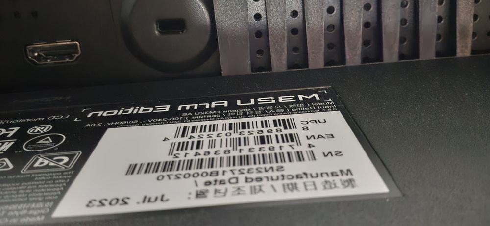 Vand Monitor Gaming LED IPS Gigabyte Arm Edition 31.5", UHD (3840x2160