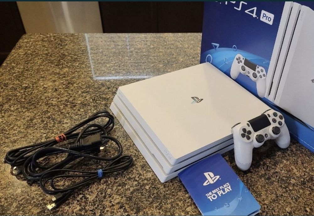 New! Ps4 Pro HDR 1тб 12-20игр два джестик  как на фото