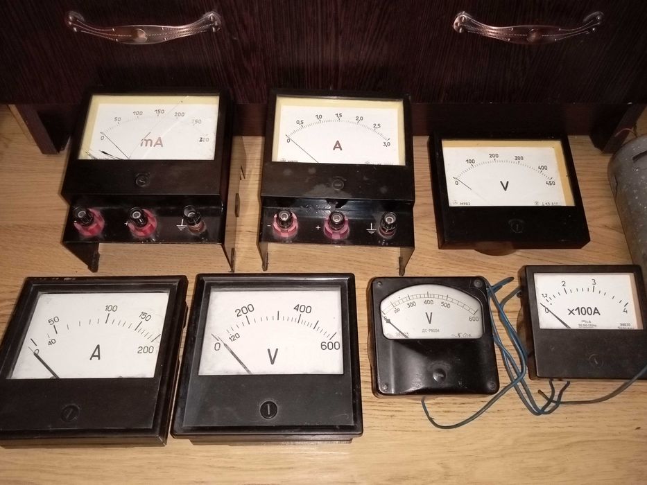 Измерительные головки СССР (Амперметры, Вольтметры)