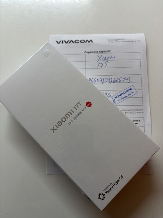XIAOMI 17 T    256gb чисто НОВ гаранция