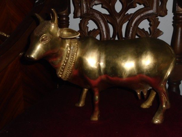 Impozanta sculptura indiana din bronz