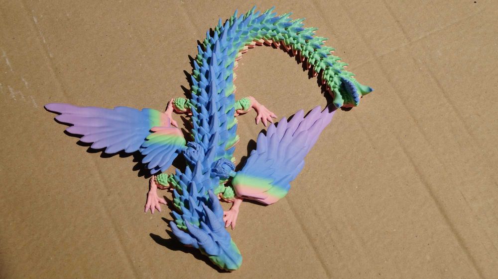 3D игрушка антистресс дракон