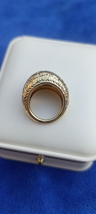 Золотое кольцо, Турецкая модель проба 585,вес 3,03 гр размер 18 ,5