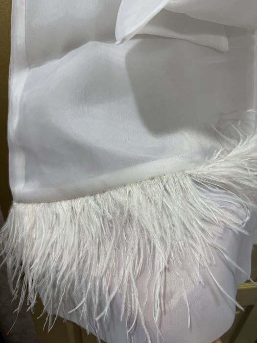 Нарядная кофточка из шифона . Италия .на втором фото с рукавом такая .