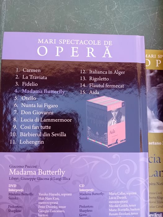 Colecție cd cu opera