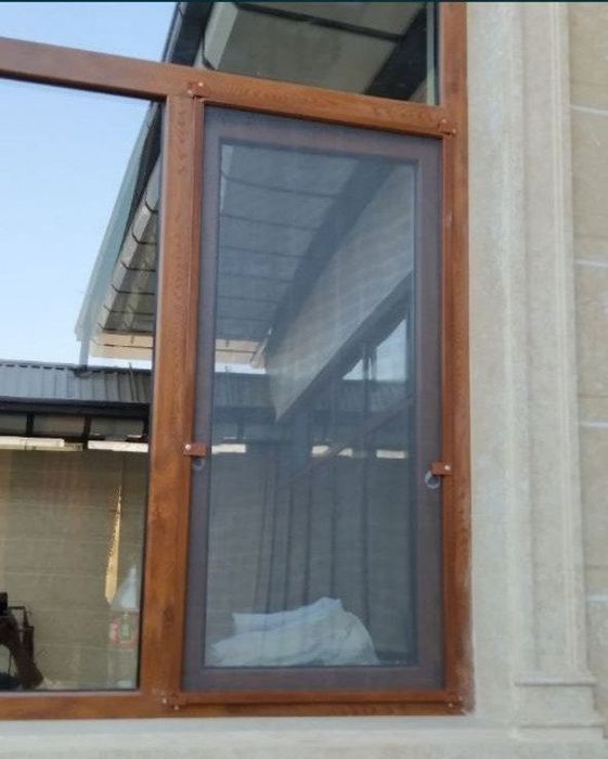 Ассортимент оконных Москитные сеток + жалюзи.