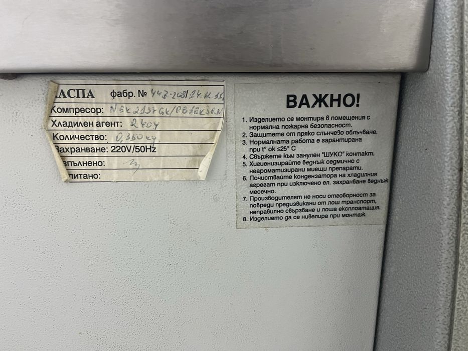 Витрини – 750 € бройката