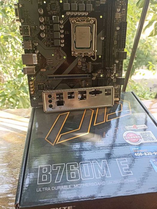 B760M E DDR5+Core i5 12400F