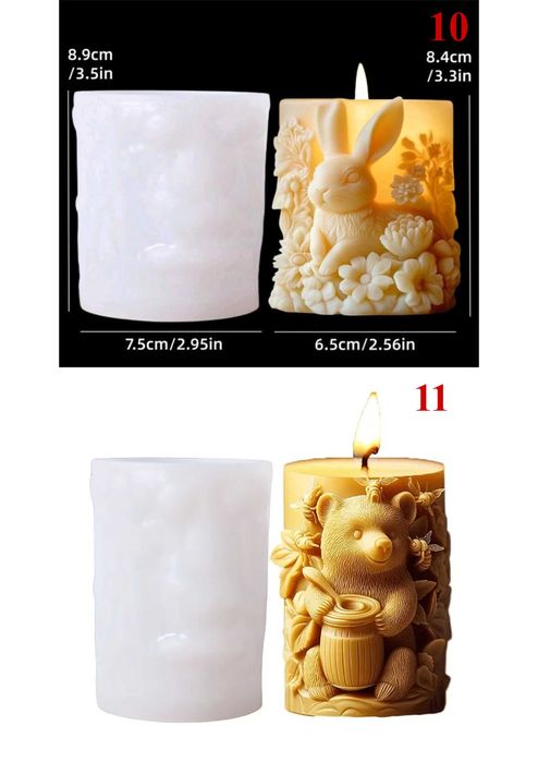 Неизползвани силиконови форми / молдове