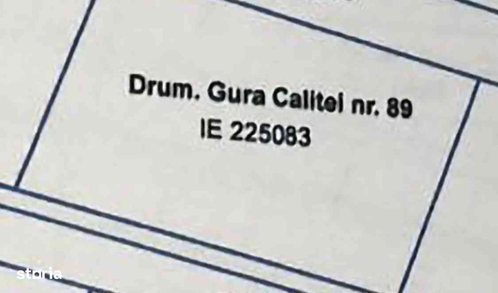 Teren Drumul Gura Calitei