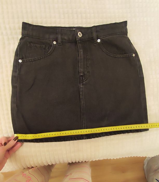 Reserved, деним дънкова пола, размер М