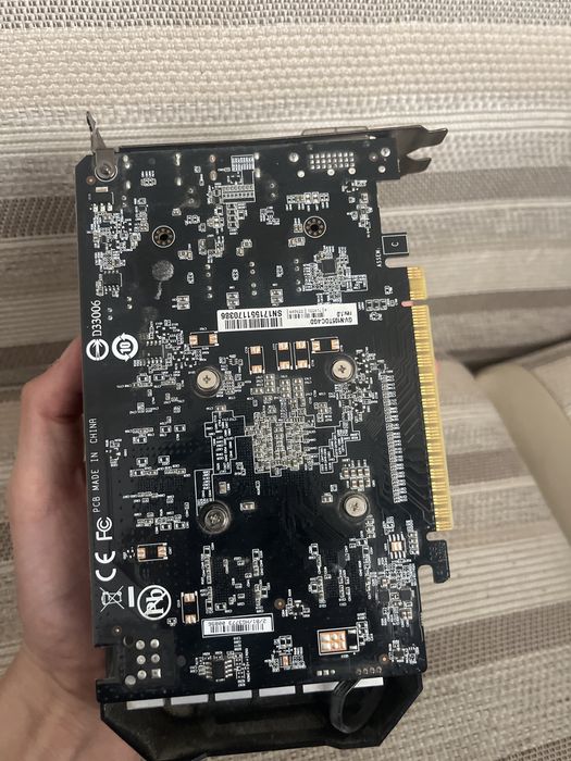 Видеокарта dtx 1050 ti 6 gb