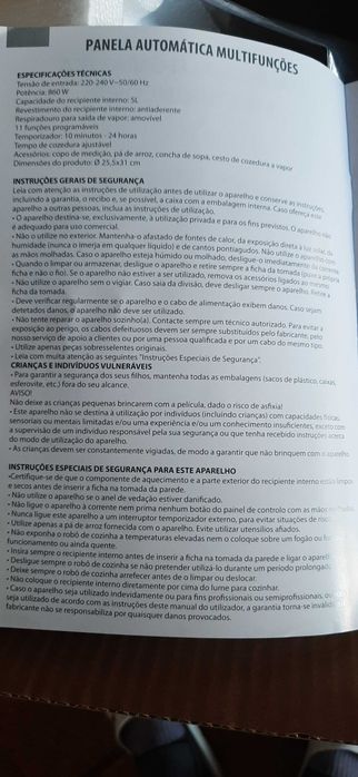 автоматична многофункционална тенджера за готвене - €25