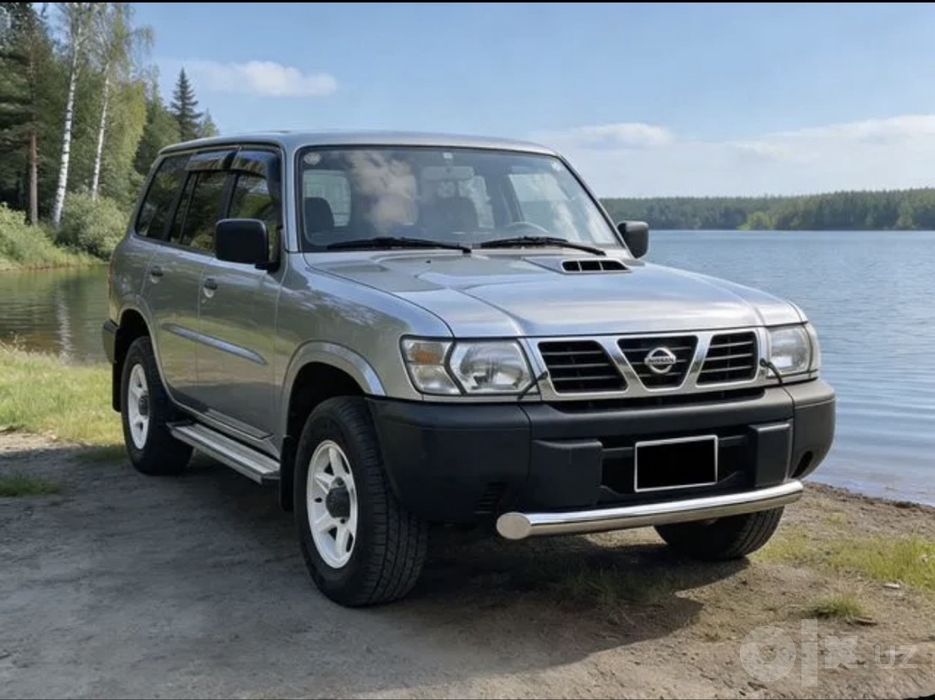 Защита бампера Nissan Patrol y60 y61 y62