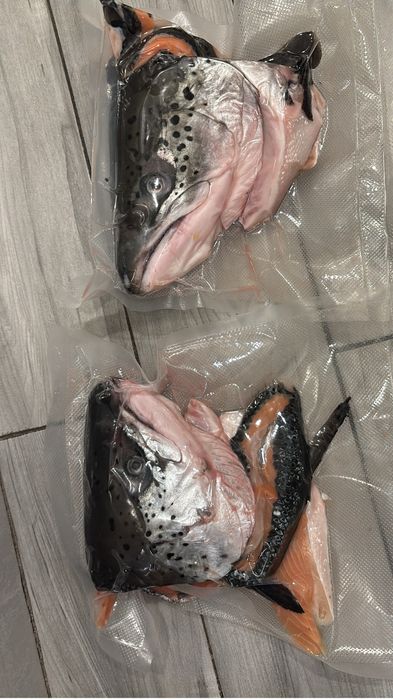 Семга копченая малосольная и копченная , сур набор