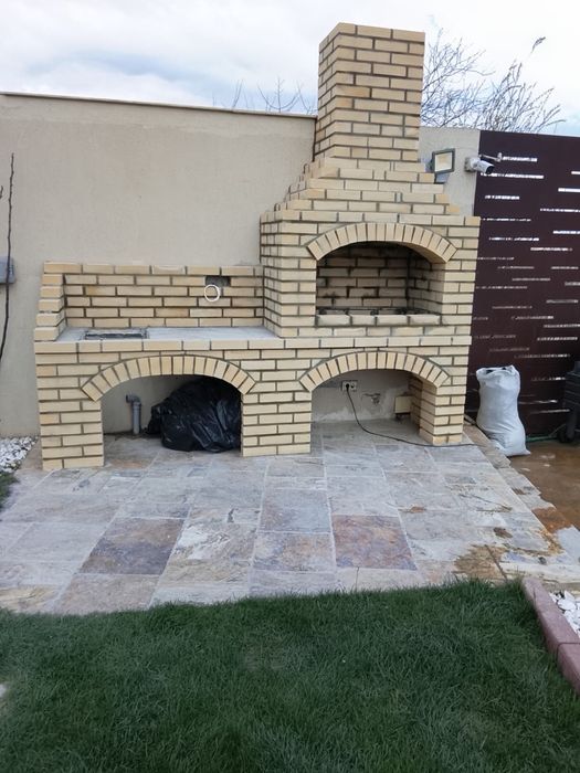 Gratare de gradina din caramida