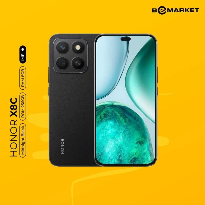 Honor X8c 8/256 GB Midnight Black