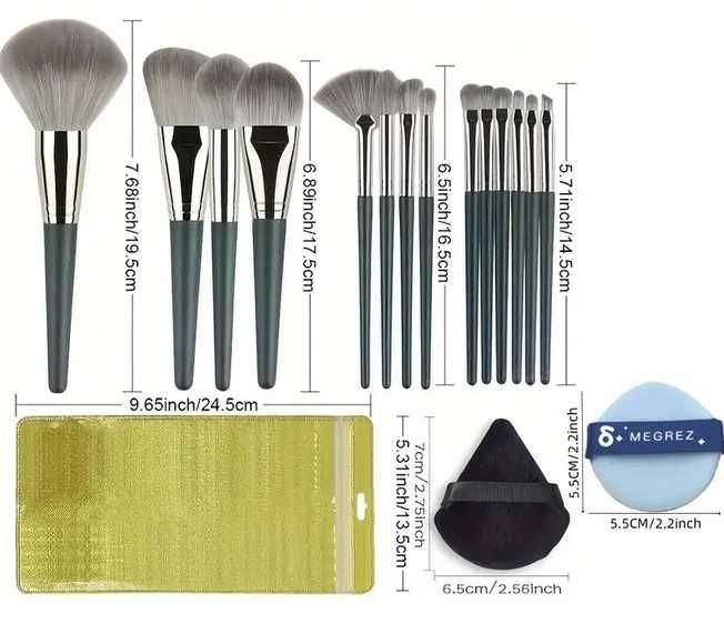 Четки - 14-частен луксозен комплект