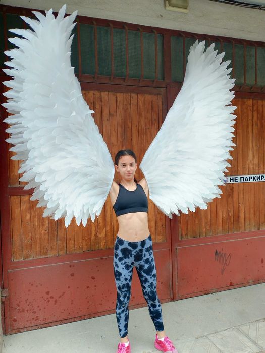 Ангелски крила за фотосесия декорация парти танци