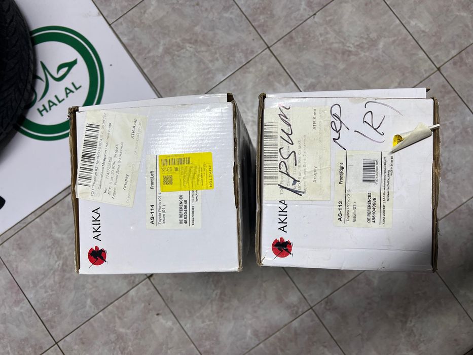 Передний аморт новый