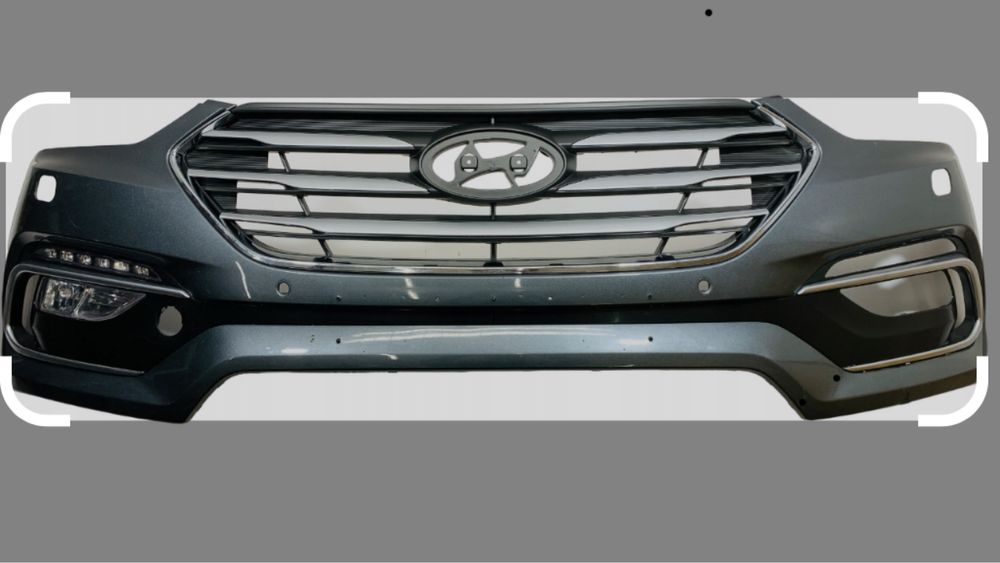 Продам бампер сборе хюндай санта фе