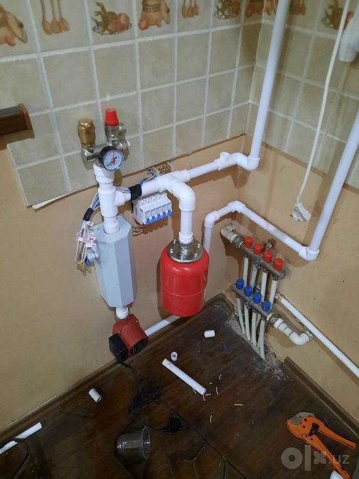 Монтаж Отопления и Водоснабжения Наманганда. Кафолат 10 йил .