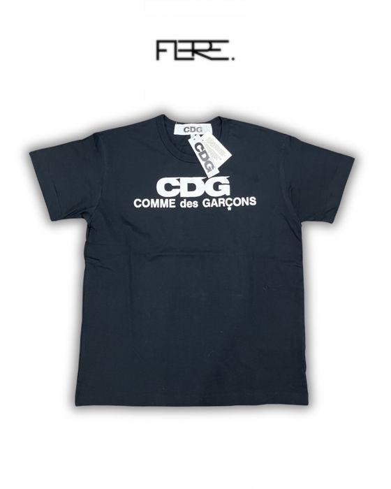 tricou cdg negru
