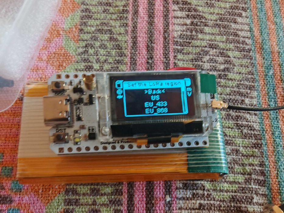 Heltec LoRa 32 V3 / Meshtastic Node + Батерия + Антена