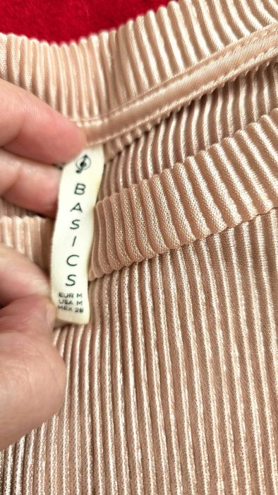 Tricou elegant, foarte subțire, culoare piersică
