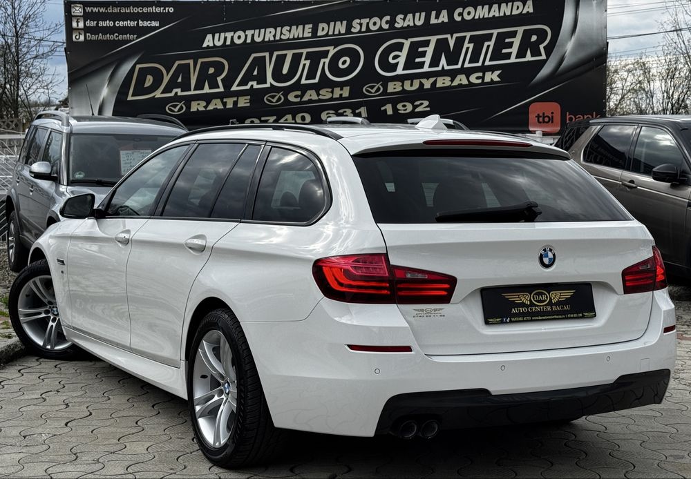BMW F11 520D X-DRIVE M-PACHET ALB PERLAT AN 2014 IMPORT ITALIA Stare Tehnica Estetica Perfecta Full Dotari Garantie 12 Luni Rate Cash Buy back