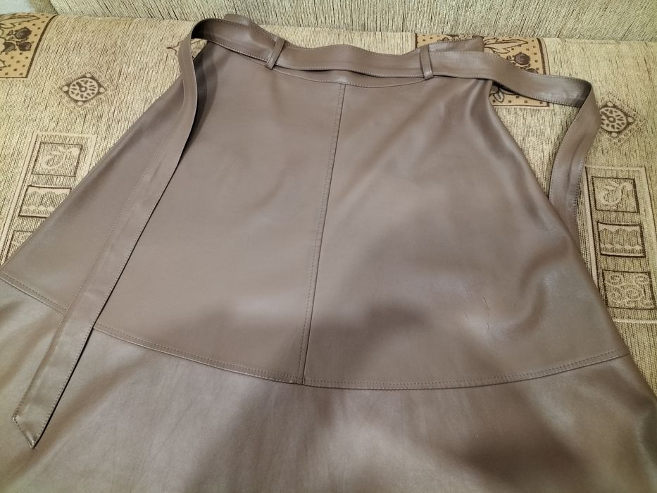 Юбка из экокожи.Дешево!