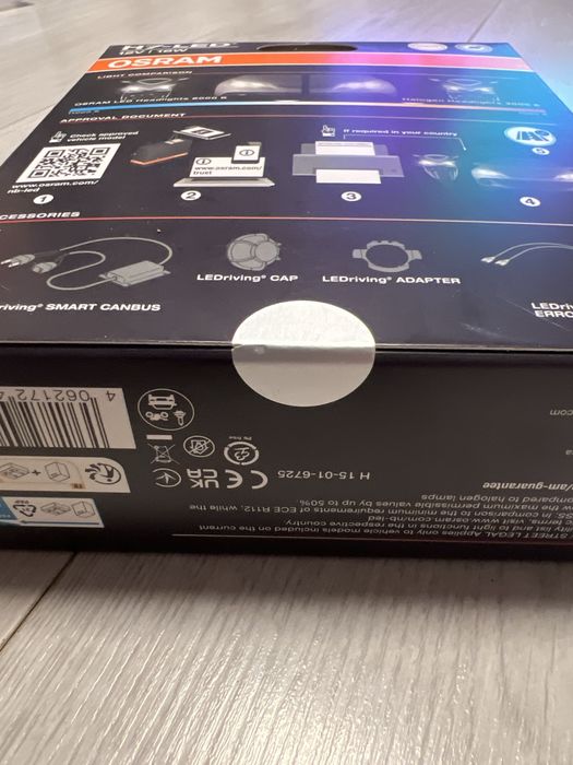 Set becuri led H7 Osram legale