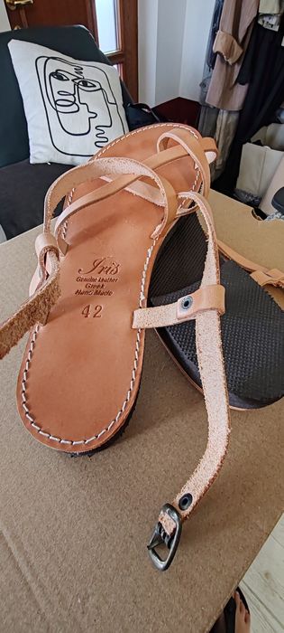 Sandale piele fabricate in Grecia