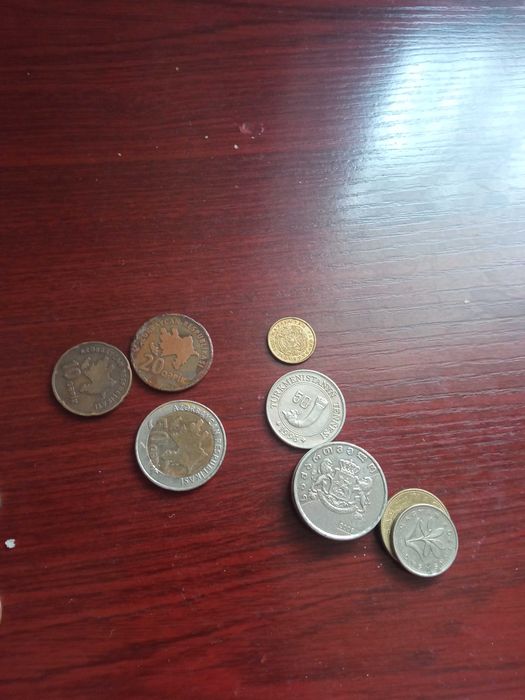 Продам монеты, собирали сами