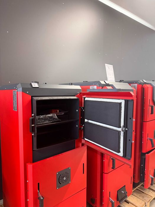 Centrala pe lemn/combustibil solid WARMLINE PREMIUM 33 KW