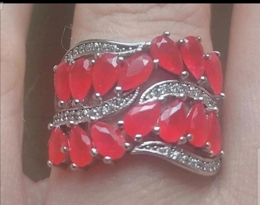 Inel nou superb din argint ștantat 925