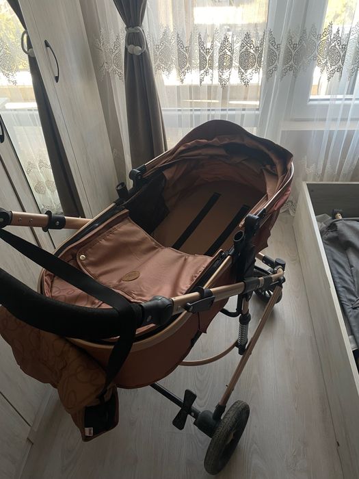 Детска количка Chipolino Estel 2 в 1 – абанос