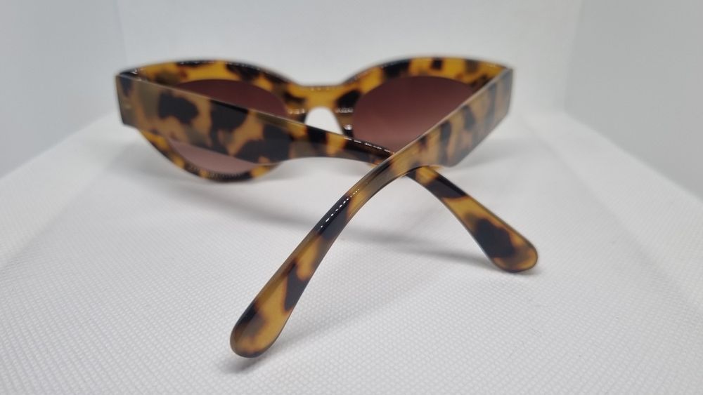 Стилни ретро слънчеви очила – леопардов принт