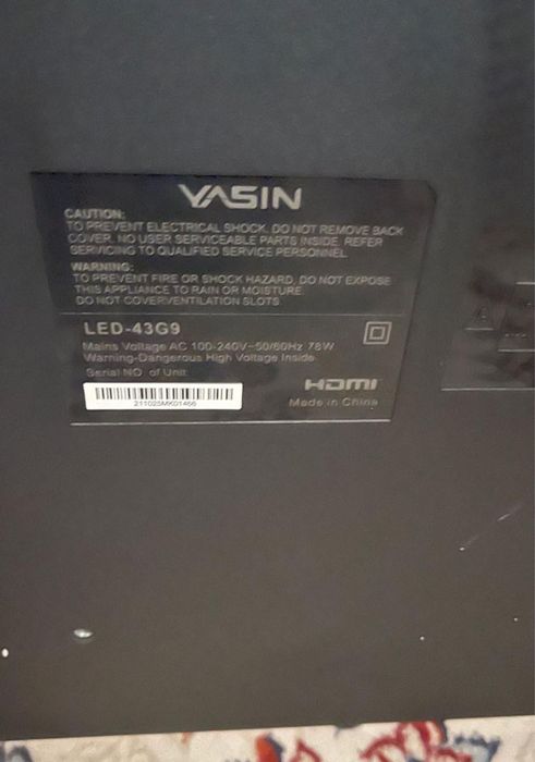 Yasin телевизор