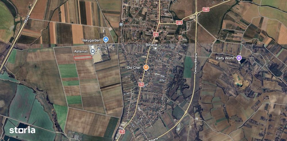 Teren extravilan 17700mp Biharia