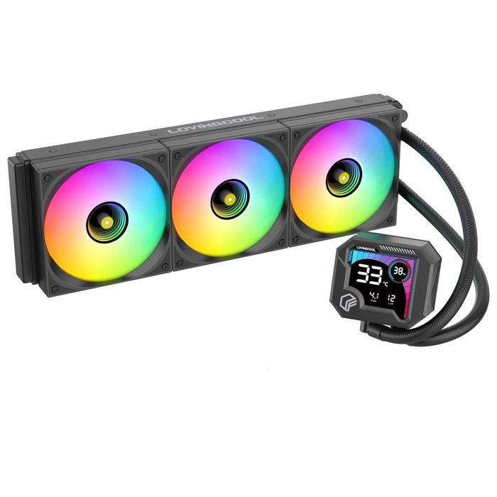 ; Водяное охлаждения для cpu LOVINGCOOL AK-03 360 ARGB digital