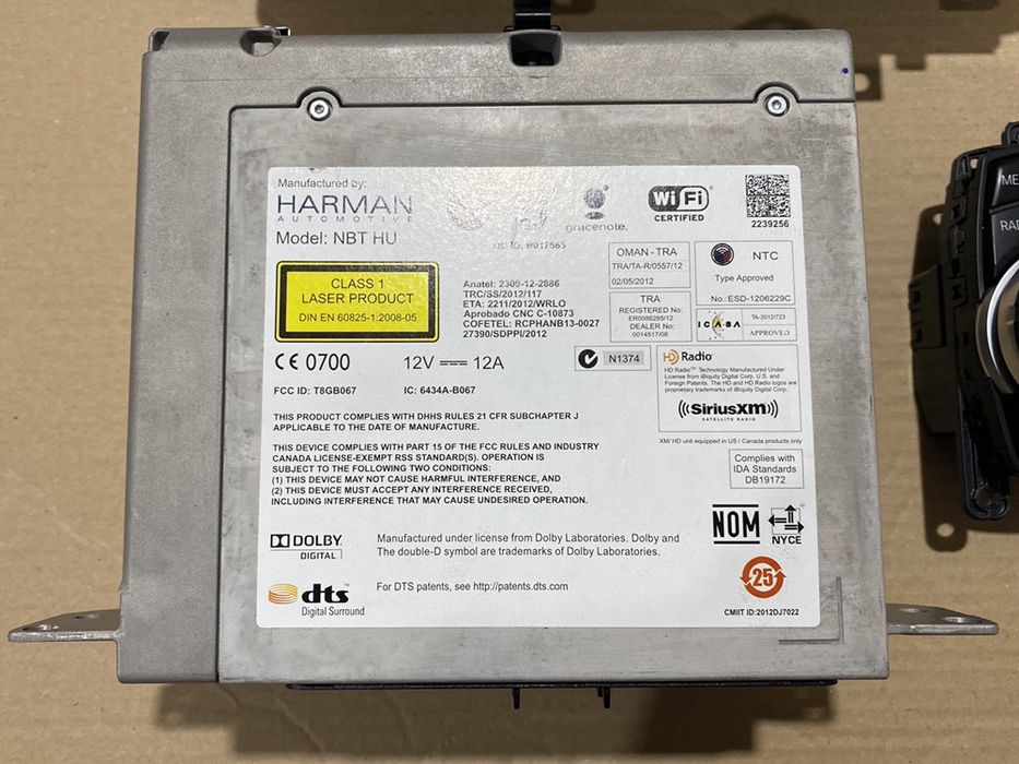 Kit navigatie NBT BMW X5 F15 / X6 F16 - (Display Navigatie Controler)