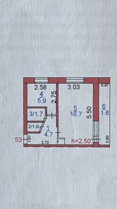 Продаётся 1 комнатная квартира