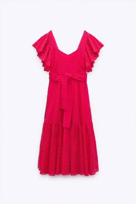 Rochie brodata Zara summer edition