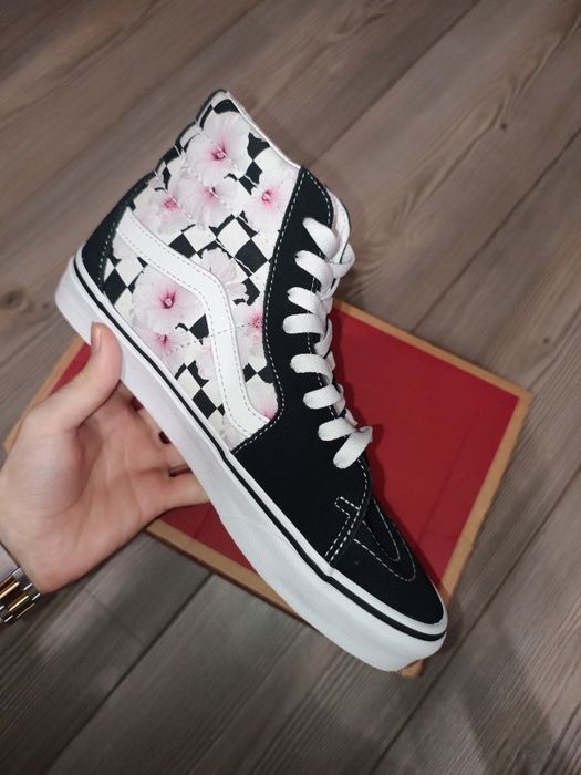 Vans Sk8-Hi Hibiscus Check Black