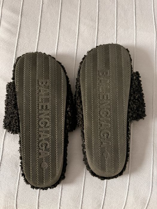 Balenciaga Fur Slides
